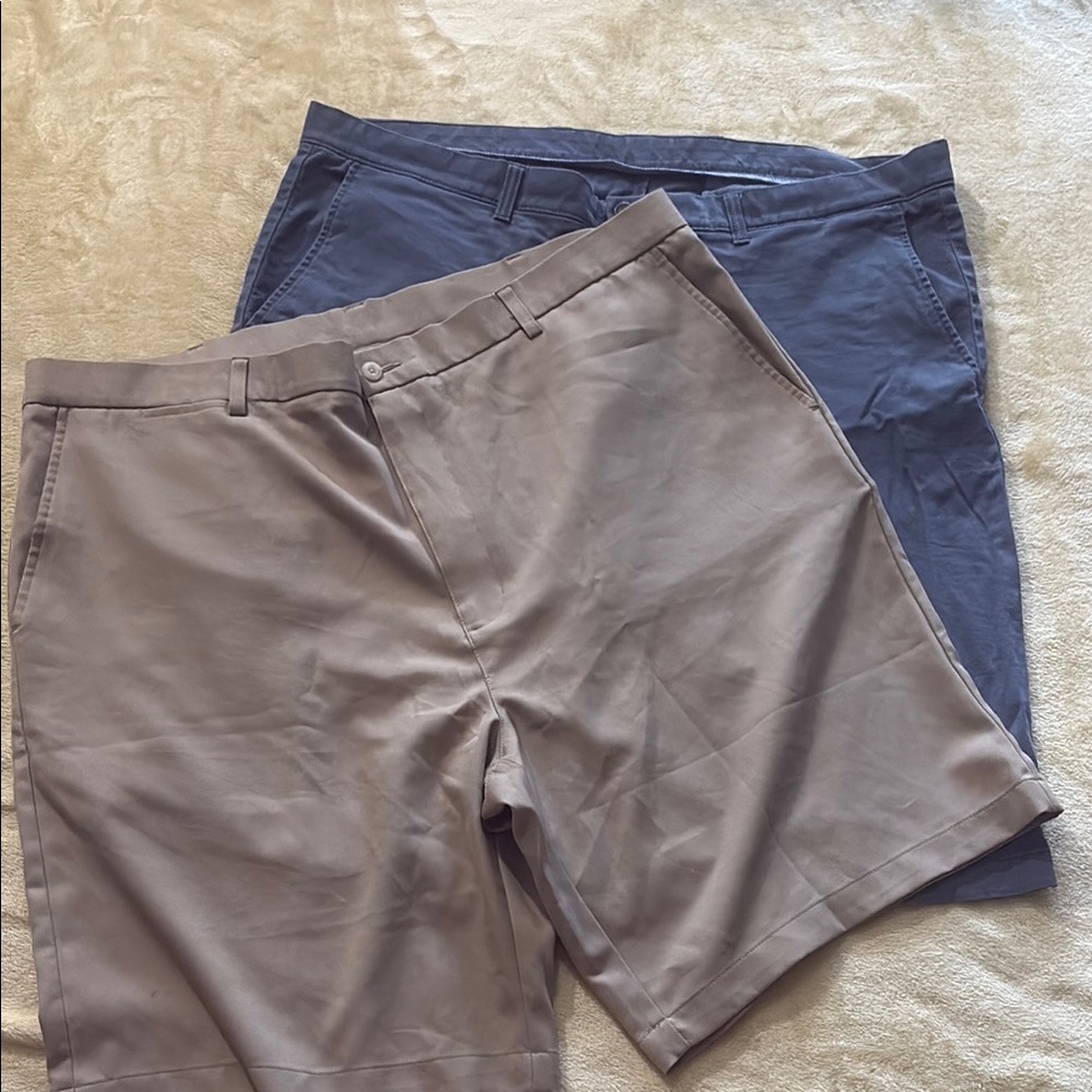 Set of two Men's Classic Tan and blue Shorts
